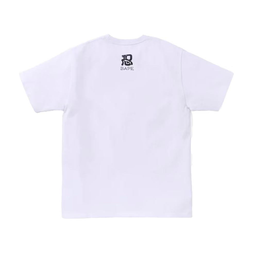 BAPE Ninja College Tee White