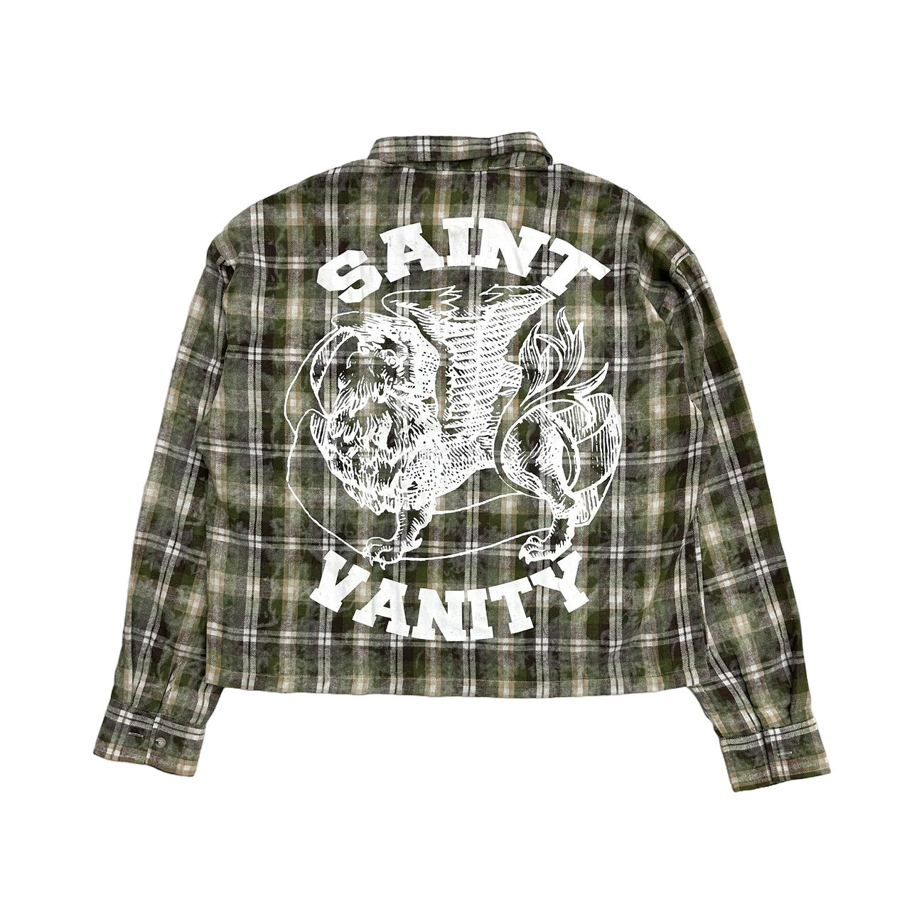 Saint Vanity Griffin Flannel Green