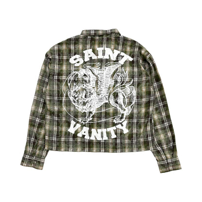 Saint Vanity Griffin Flannel Green