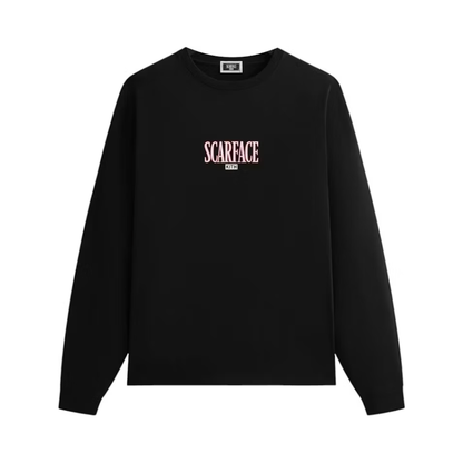 Kith x Scarface Tony Montana L/S Tee Black – Endless Supply Kith x Scarface Tony Montana L/S Tee Black – Endless Supply