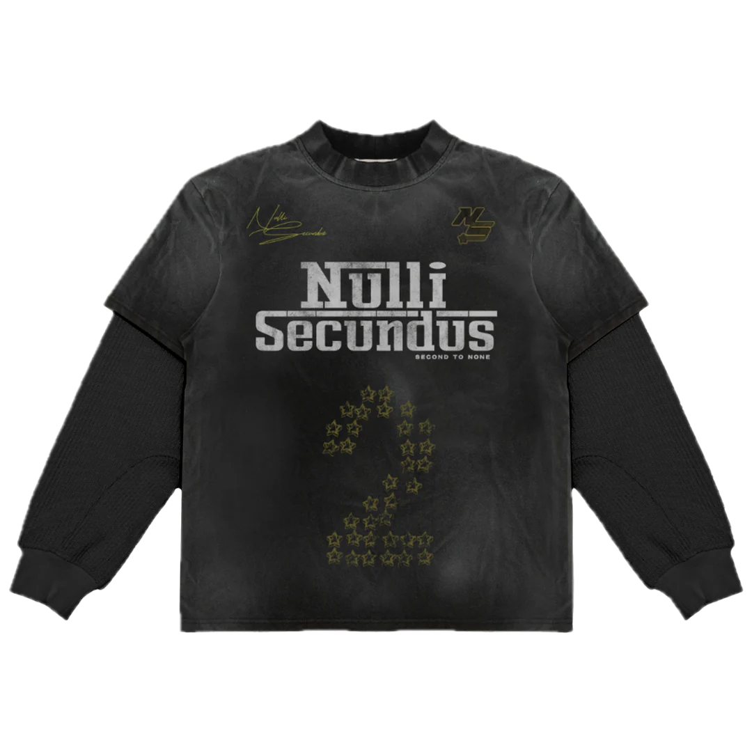 Nulli Racing Thermal L/S T-Shirt Washed Black/Black