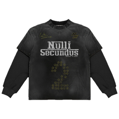 Nulli Racing Thermal L/S T-Shirt Washed Black/Black