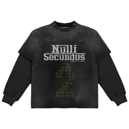 Nulli Racing Thermal L/S T-Shirt Washed Black/Black