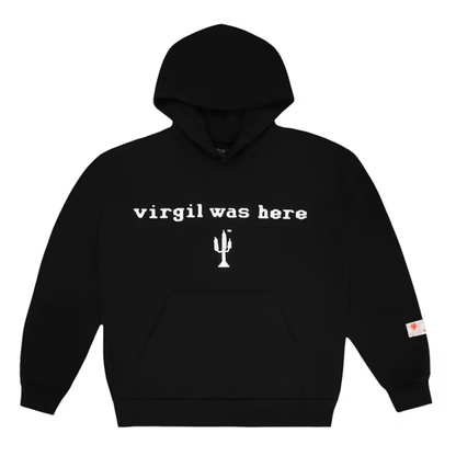 Cactus Plant Flea Market x VAA Virgil Was Here Hoodie Black