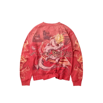 Vale Forever BUDOKAI L/S T-Shirt Red