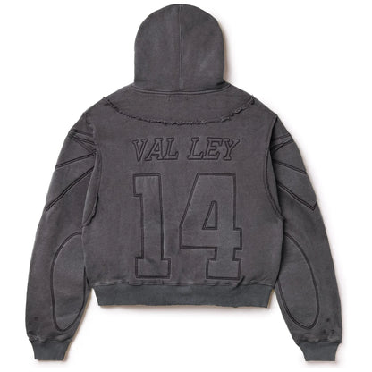 Vale Forever Armor Thermal Padded Zip-Up Hoodie Black