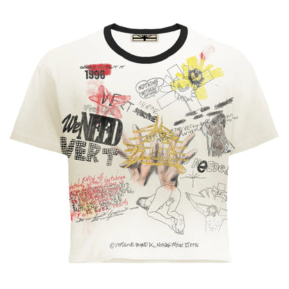 Vertabrae Detention Tee Cream