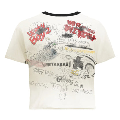 Vertabrae Detention Tee Cream