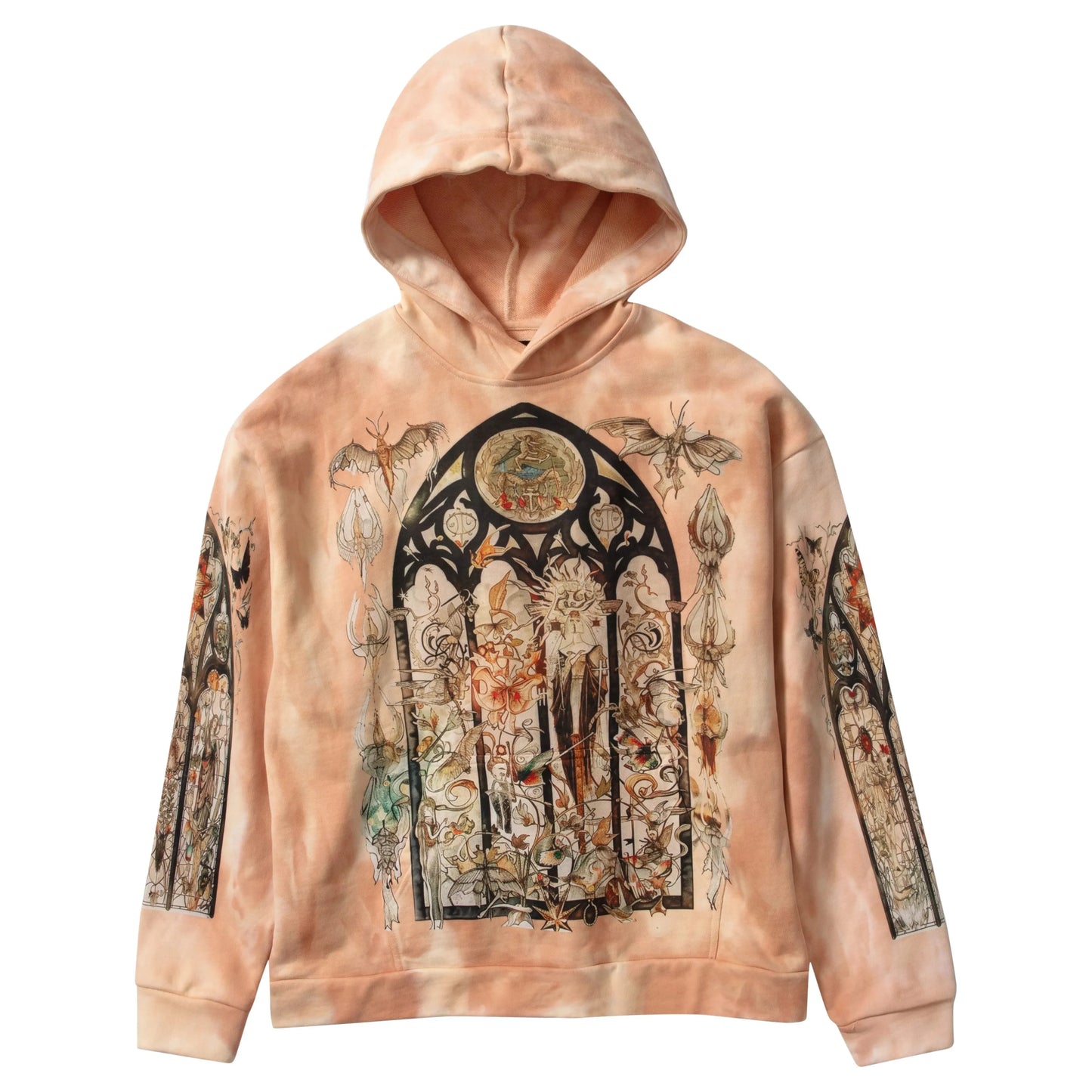 Who Decides War Gleaming Hooded Pullover Tan