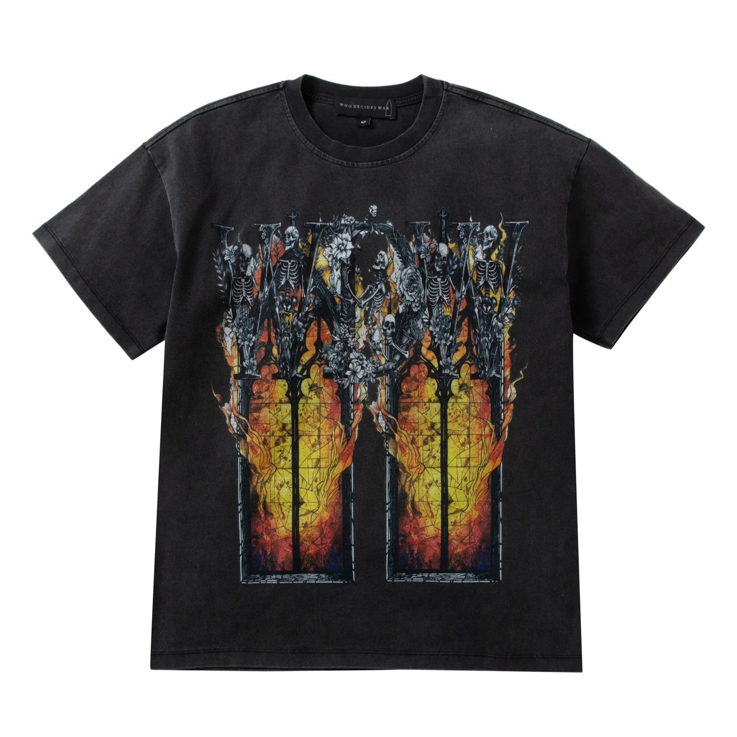 Who Decides War Ember Chapel T-Shirt Coal