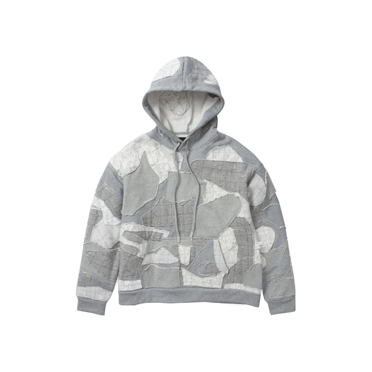 Who Decides War Atom Hooded Pullover Vintage Grey