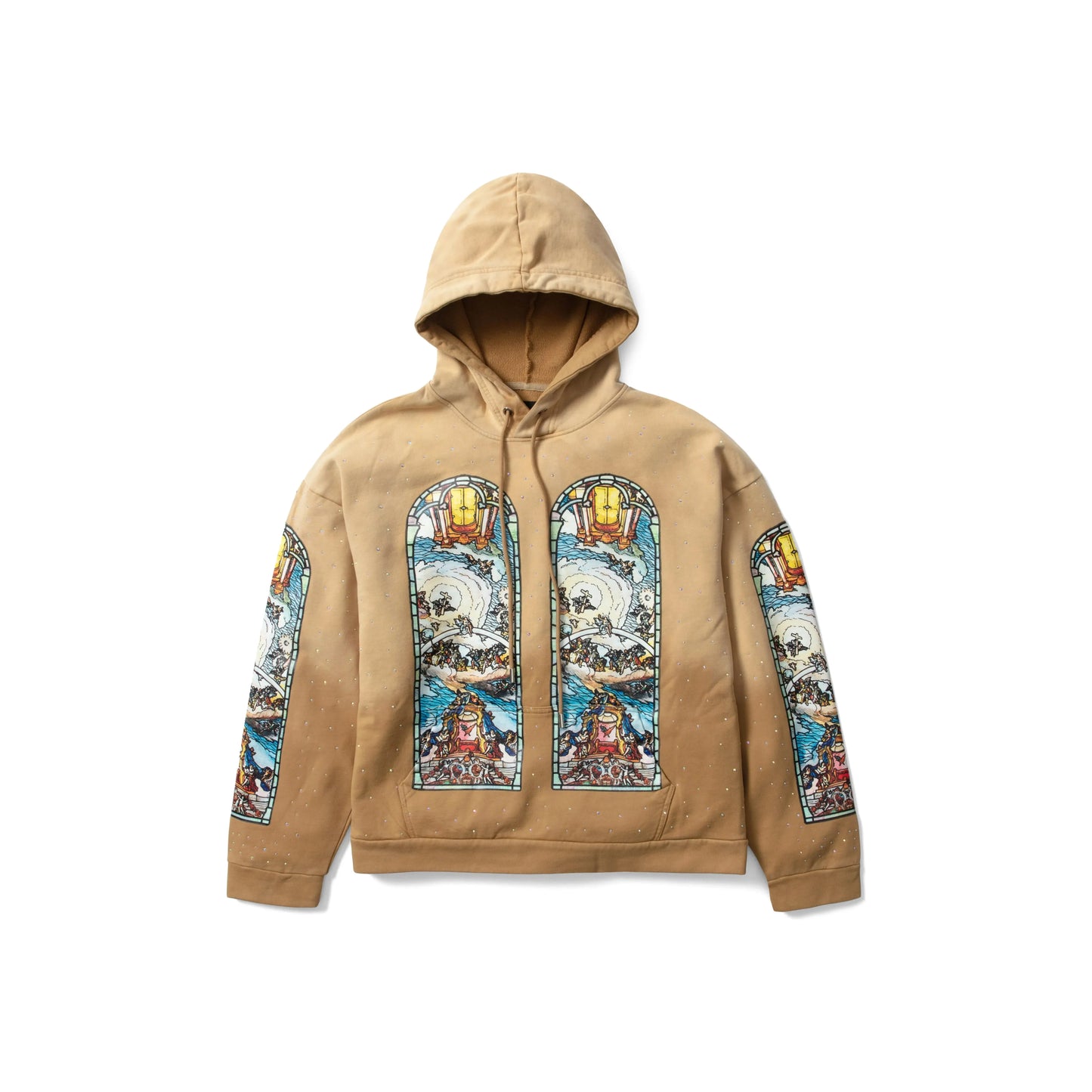 Who Decides War Chalice Hoodie Tan