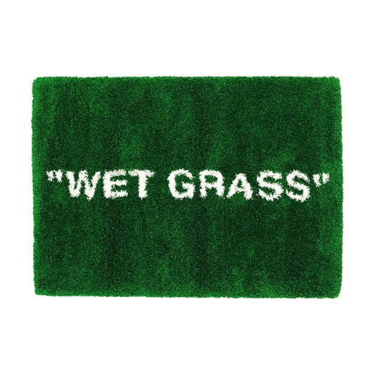 Virgil Abloh x IKEA MARKERAD "WET GRASS" Rug Green