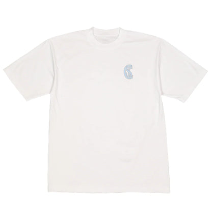 Chris Smokes Perpetual Motion Tee White