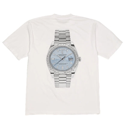 Chris Smokes Perpetual Motion Tee White