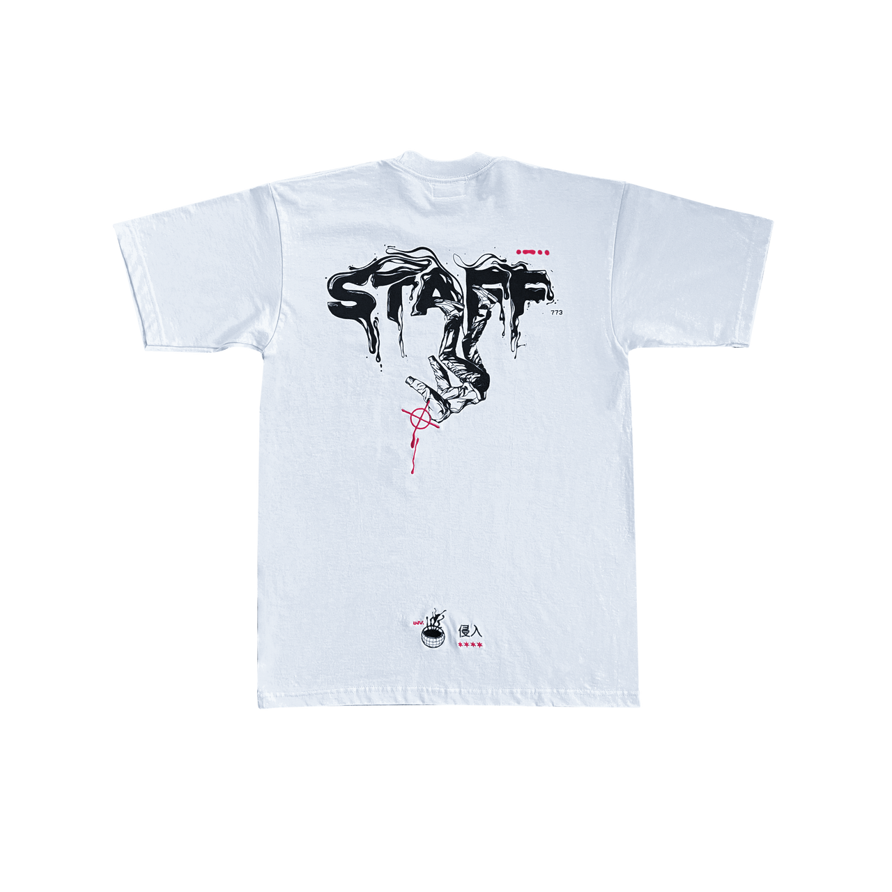 INV.SION x Endless Supply Staff Tee White