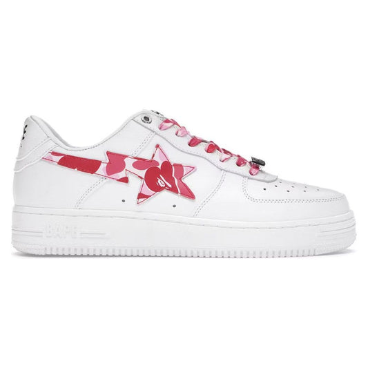 A Bathing Ape Bape Sta Low White ABC Camo Pink (2021)