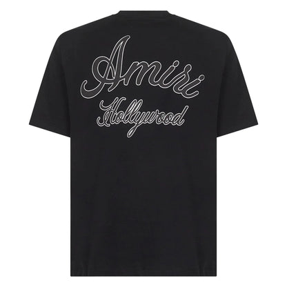 Amiri Hollywood Tee Black