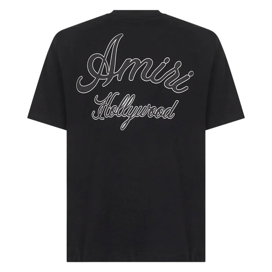 Amiri Hollywood Tee Black
