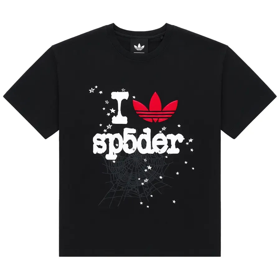 Sp5der x Adidas Souvenir Tee Black