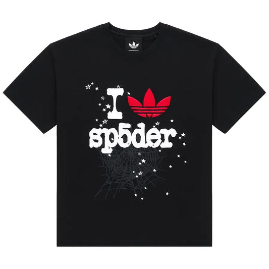 Sp5der x Adidas Souvenir Tee Black