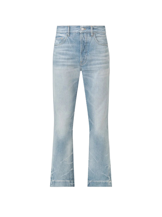 Amiri Straight Flare Jean Faded Indigo