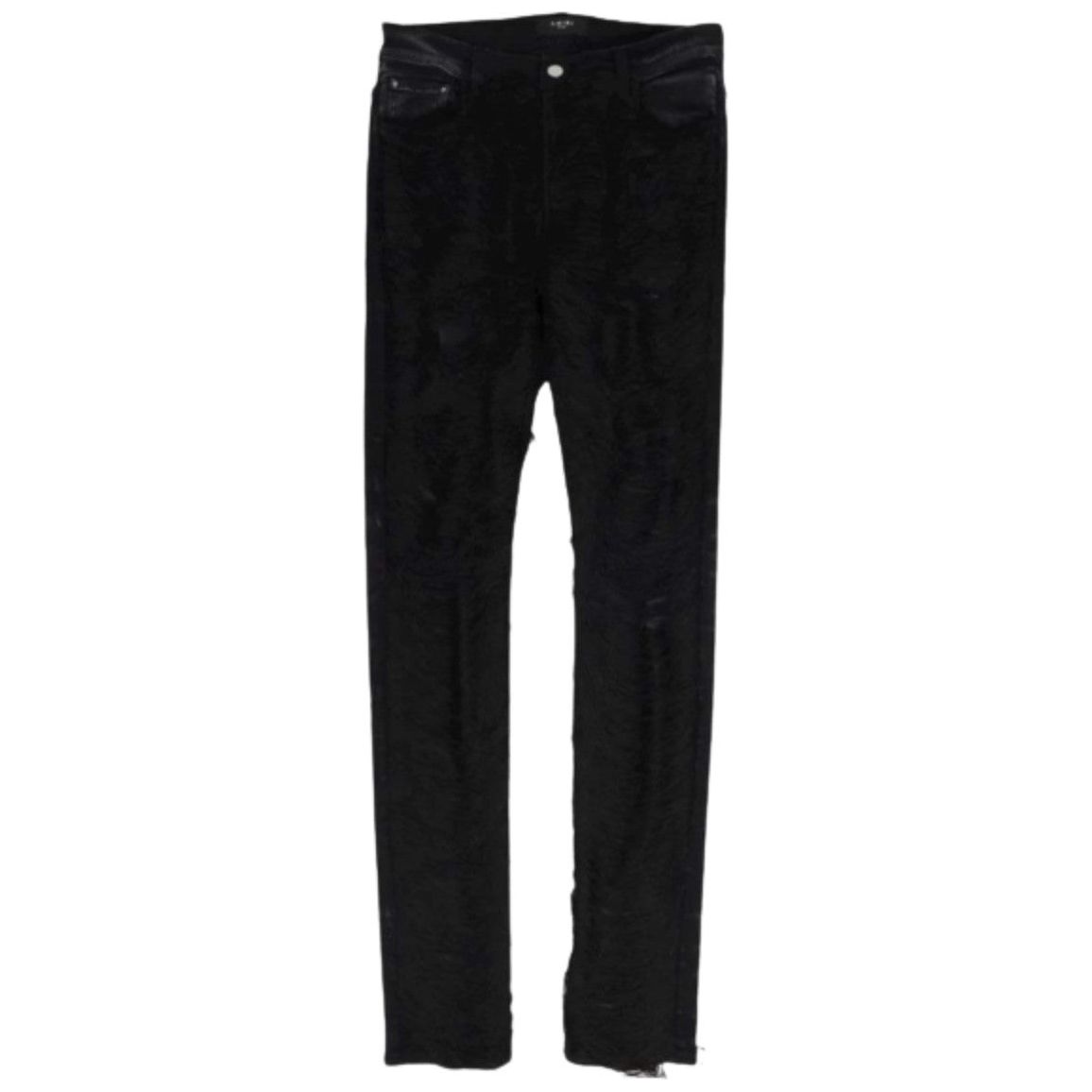 AMIRI FRINGE WIRE JEANS BLACK