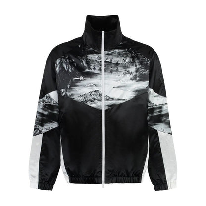 Amiri Hawaiian Print Track Jacket Black