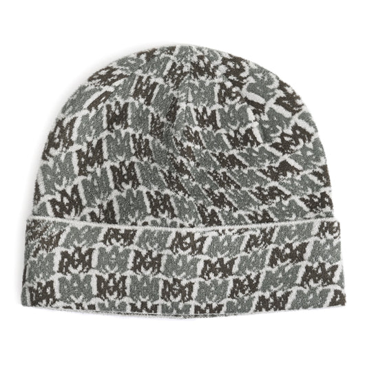 Amiri MA Swirl Beanie Green