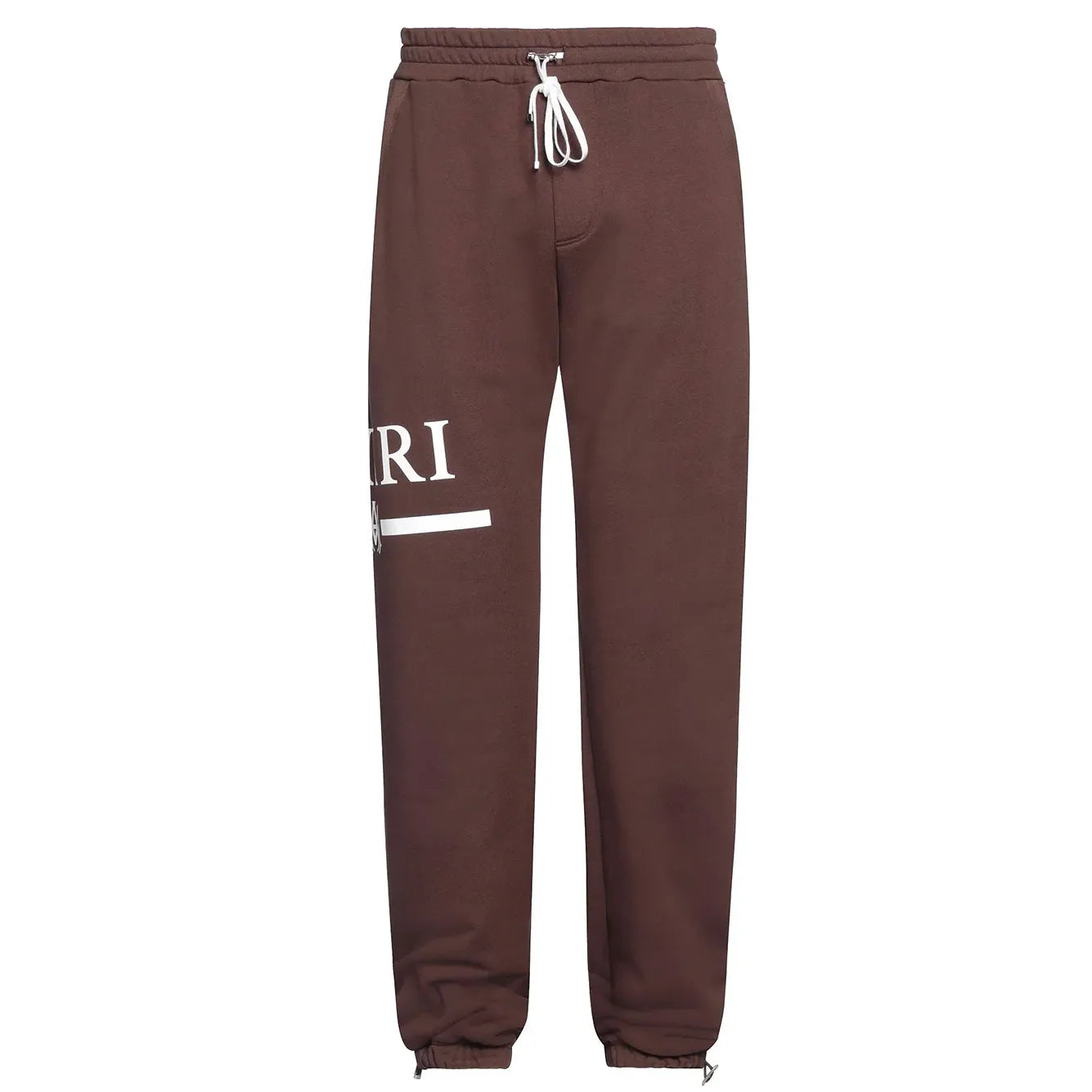 Amiri MA Bar Logo Sweatpants Brown