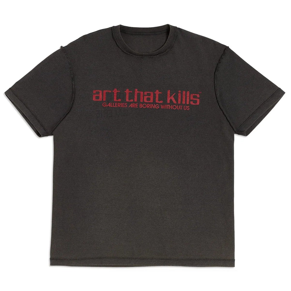 Gallery Dept. ATK Reversible French Logo Tee Faded Black