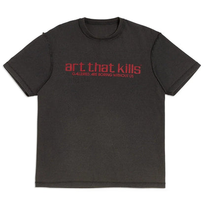 Gallery Dept. ATK Reversible French Logo Tee Faded Black