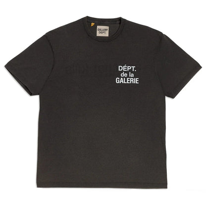 Gallery Dept. ATK Reversible French Logo Tee Faded Black