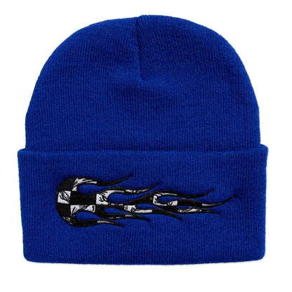 Matty Boy Anti Promo 99Eyes Flame Beanie Blue