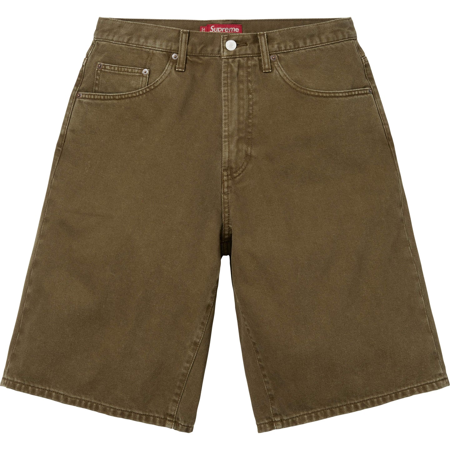 Supreme Baggy Denim Short Olive