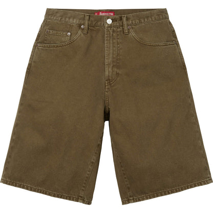 Supreme Baggy Denim Short Olive