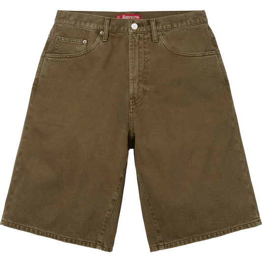 Supreme Baggy Denim Short Olive