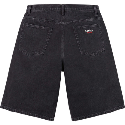 Supreme Baggy Denim Short Black