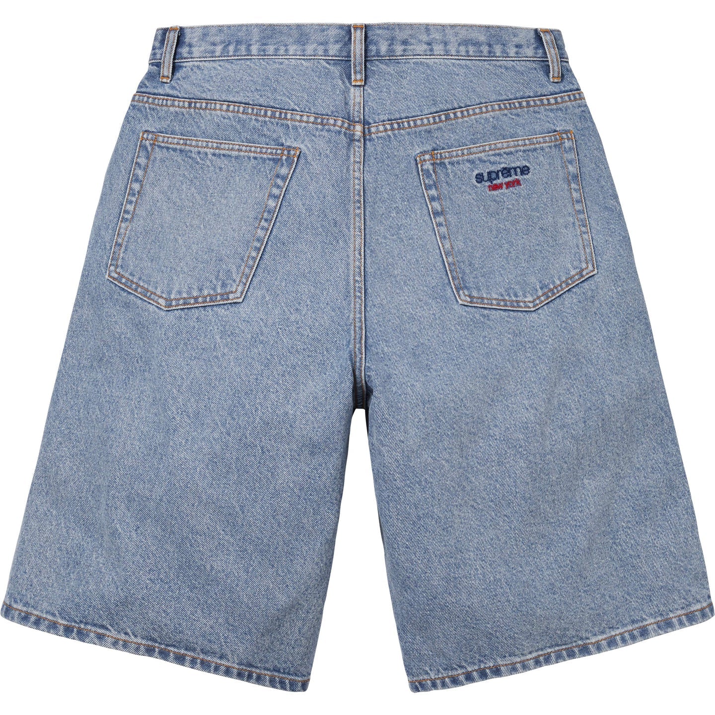 Supreme Baggy Denim Short Washed Indigo