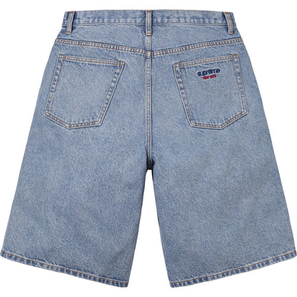 Supreme Baggy Denim Short Washed Indigo