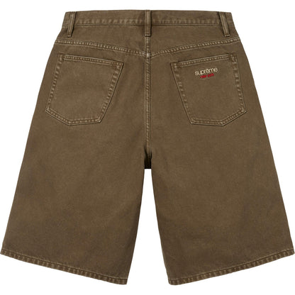 Supreme Baggy Denim Short Olive