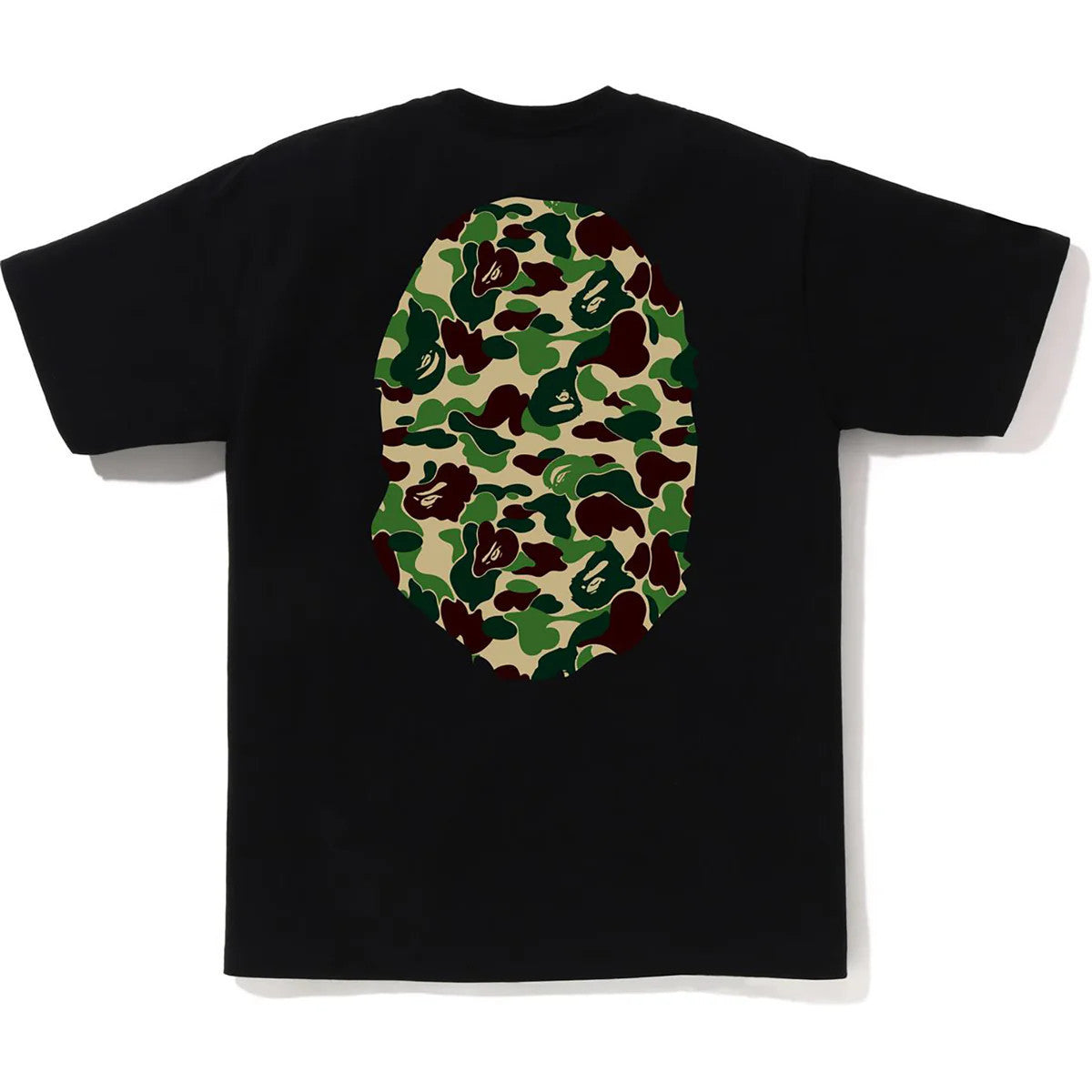 BAPE ABC Camo Big Ape Head Tee Black/Green