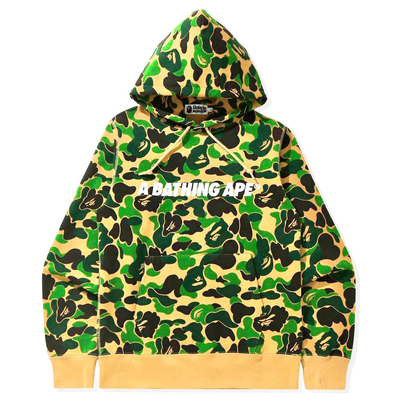 BAPE ABC Camo Pullover Hoodie (SS21) Green