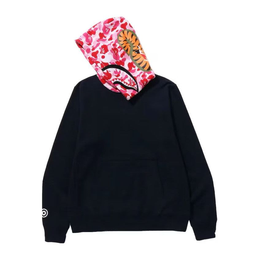 BAPE ABC Camo Shark Pullover Hoodie Navy