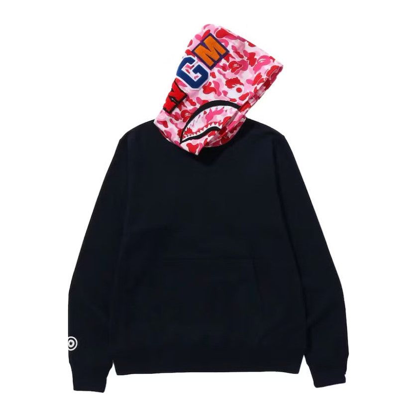 BAPE ABC Camo Shark Pullover Hoodie Navy