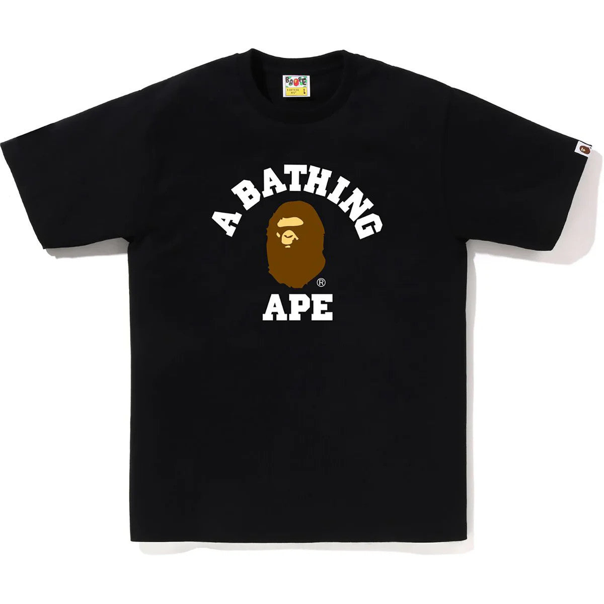 BAPE College Tee Black