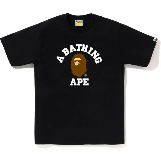 BAPE College Tee Black