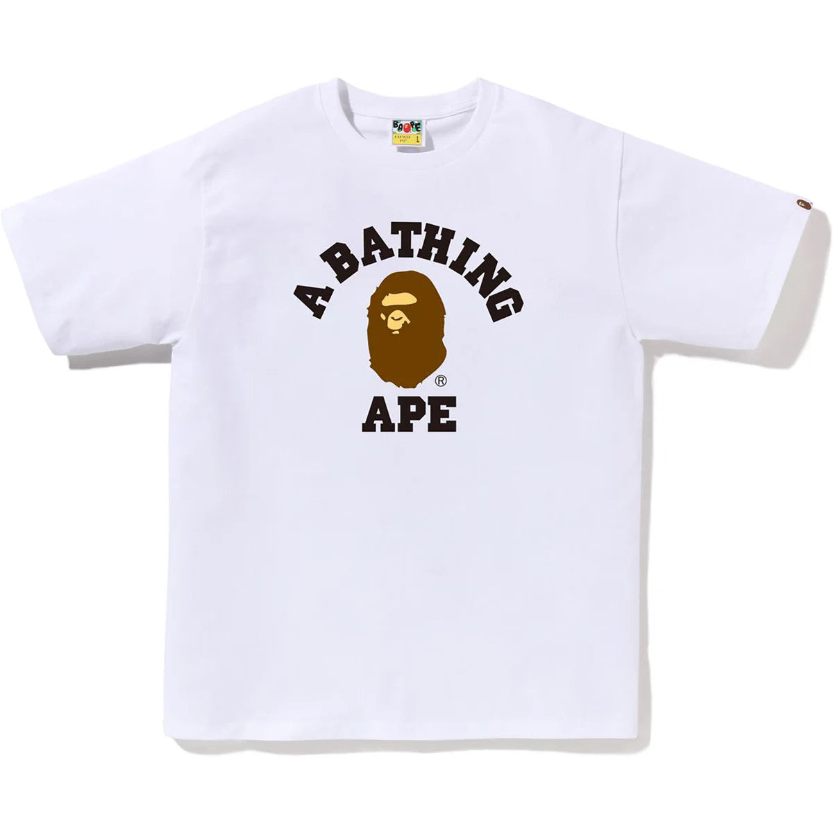 BAPE College Tee White