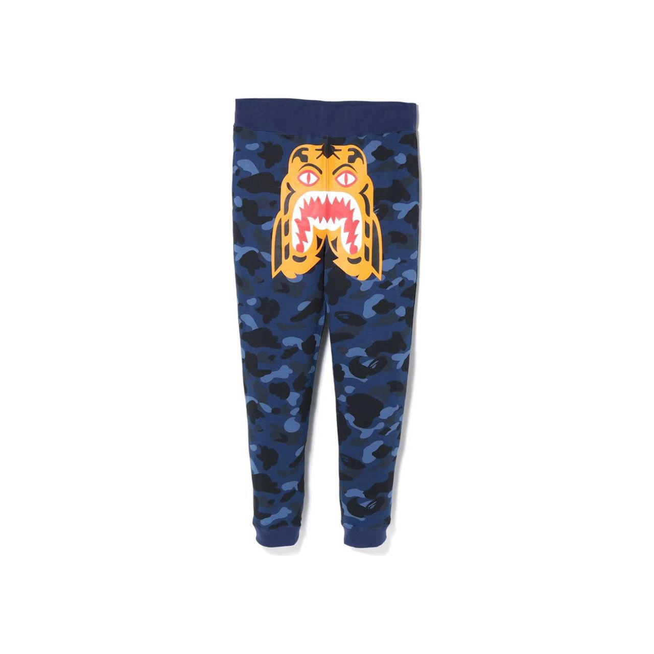 BAPE Color Camo Tiger Sweatpants Blue