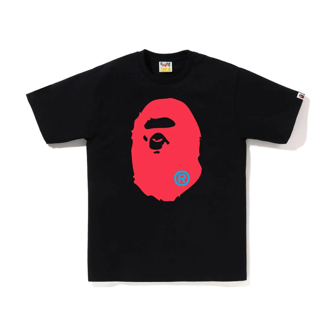 BAPE Colors Big Ape Head Tee (SS23) Black